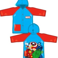 Детски дъждобран с качулка в синьо АВЕНДЖЪРС Детски дъждобран с качулка в синьо АВЕНДЖЪРС