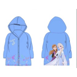 Детски дъждобран с качулка в синьо с ЕЛЗА И АНА