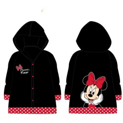 Детски дъждобран в червено и черно с качулка с МИНИ МАУС Детски дъждобран в червено и черно с качулка с МИНИ МАУС