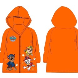 Детски дъждобран в оранжево с качулка с Пес Патрул Детски дъждобран в оранжево с качулка с Пес Патрул