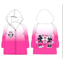 Детски прозрачен дъждобран с качулка МИНИ И МИКИ МАУС