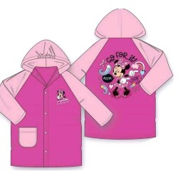 Детски дъждобран с качулка в розово с МИНИ МАУС Детски дъждобран с качулка в розово с МИНИ МАУС
