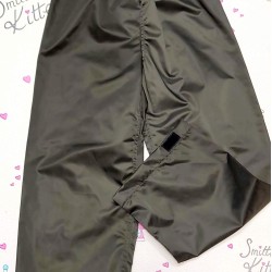 Непромокаем детски панталон в тъмно зелено за дъжд