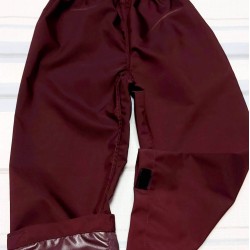 Непромокаем детски панталон в бордо за дъжд