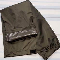 Непромокаем детски панталон в тъмно зелено за дъжд