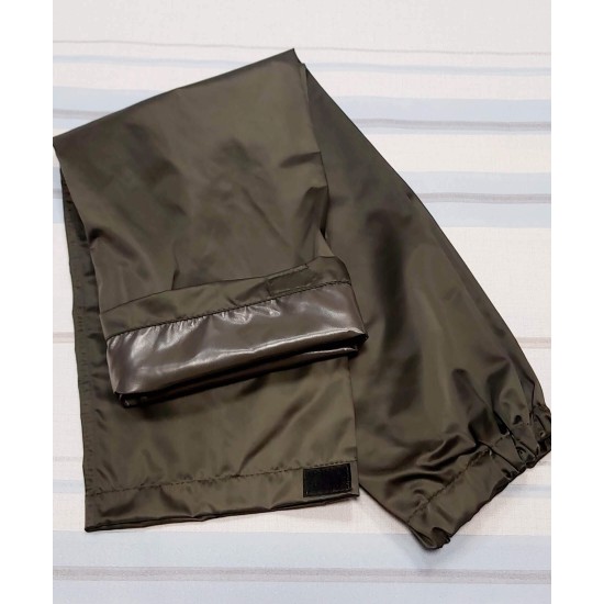 Непромокаем детски панталон в тъмно зелено за дъжд