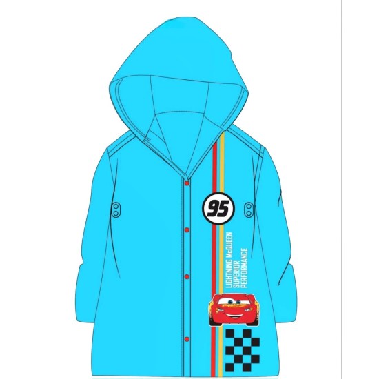 Детски дъждобран с качулка в синьо КОЛИТЕ