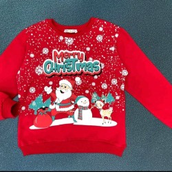 Детска Коледна блуза Честита Коледа Детска Коледна блуза Честита Коледа