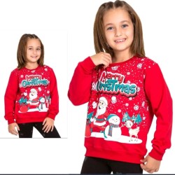 Детска Коледна блуза Честита Коледа Детска Коледна блуза Честита Коледа