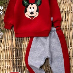 Коледен бебешки комплект с МИКИ МАУС Коледен бебешки комплект с МИКИ МАУС