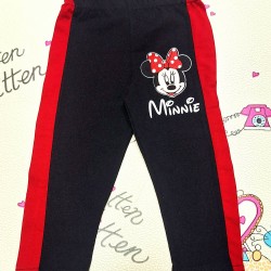 Детски летен комплект с клин с МИНИ МАУС в червено бяло и черно