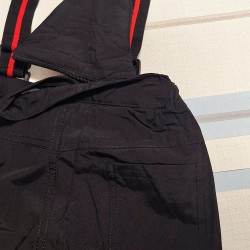 Детски зимен гащеризон панталон в синьо и червено за сняг и ски Детски зимен гащеризон панталон в синьо и червено за сняг и ски