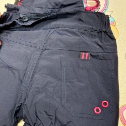 Детски зимен гащеризон грейка/панталон в синьо и розово за сняг и ски