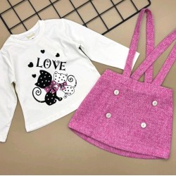 Детски комплект от сукман и блуза КОТЕТА 