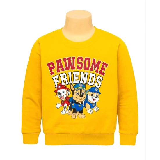 Леко ватирана детска блуза в жълто ПЕС ПАТРУЛ Леко ватирана детска блуза в жълто ПЕС ПАТРУЛ