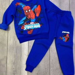 Детски ватиран комплект в синьо СПАЙДЪРМЕН Детски ватиран комплект в синьо СПАЙДЪРМЕН