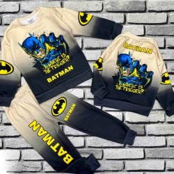 Детски ватиран много мек комплект БАТМАН Детски ватиран много мек комплект БАТМАН