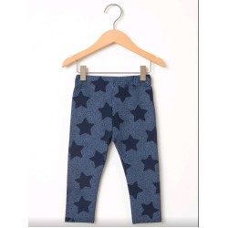 Бебешки леко ватиран тъмносин клин ЗВЕЗДИЧКИ