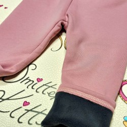 Ватиран детски клин в изчистено розово