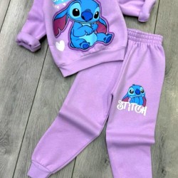 Детски ватиран комплект в лилаво СТИЧ Детски ватиран комплект в лилаво СТИЧ