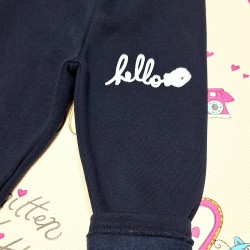 Ватиран детски клин в тъмносиньо ХЕЛОУ Ватиран детски клин в тъмносиньо ХЕЛОУ