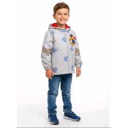 Детско яке ветровка в бежово ПЕС ПАТРУЛ с качулка