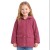 Детско яке ветровка в  малиново розово с качулка