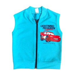 Детски памучен елек в светло синьо МАКУИН Детски памучен елек в светло синьо МАКУИН