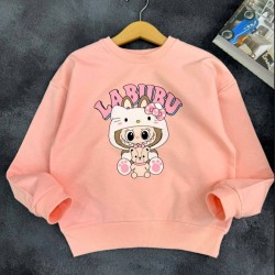 ЛАБУБУ Детска блуза в прасковено розово с Хелоу Кити ЛАБУБУ Детска блуза в прасковено розово с Хелоу Кити