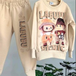 ЛАБУБУ Детски комплект в бежово от 2 части ЛАБУБУ Детски комплект в бежово от 2 части