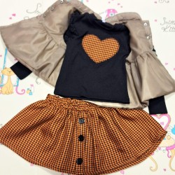 Детски комплект с пола и елек БАМБИНА