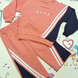 Детски спортен комплект в корал и графит ЛОЛА Детски спортен комплект в корал и графит ЛОЛА