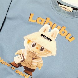 Детски спортен комплект в синьо ЛАБУБУ