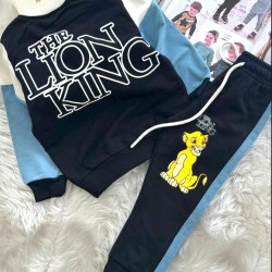 Детски памучен комплект в синьо ЦАР ЛЪВ Детски памучен комплект в синьо ЦАР ЛЪВ