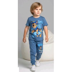 Детски комплект с къс ръкав в синьо ПЕС ПАТРУЛ ЧЕЙС