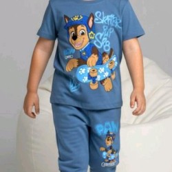 Детски комплект с къс ръкав в синьо ПЕС ПАТРУЛ ЧЕЙС Детски комплект с къс ръкав в синьо ПЕС ПАТРУЛ ЧЕЙС